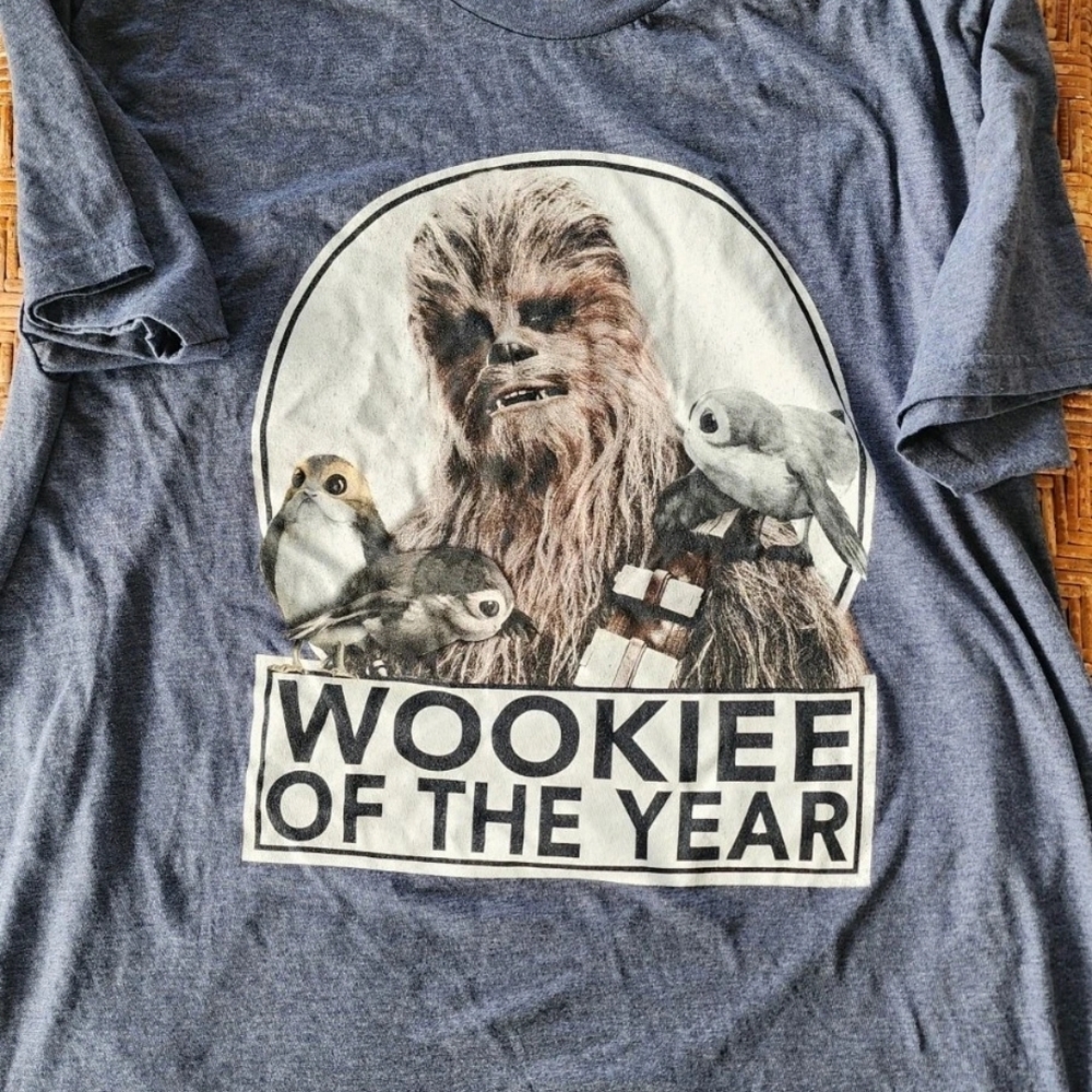 Star Wars Wookiee Graphic T-Shirt Size XL